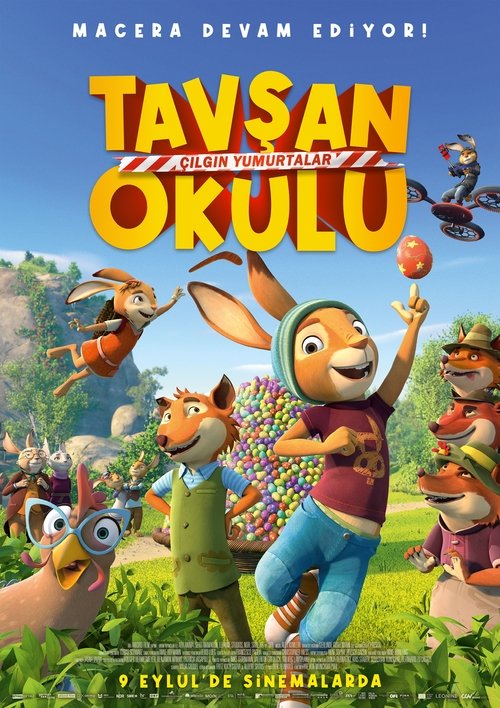 Tavşan Okulu: Çılgın Yumurtalar izle (2022)