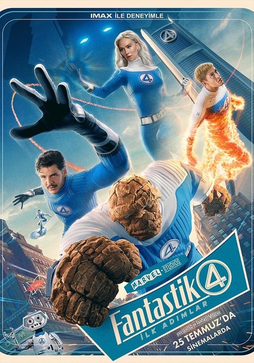 Fantastik Dörtlü: İlk Adımlar izle (2025)